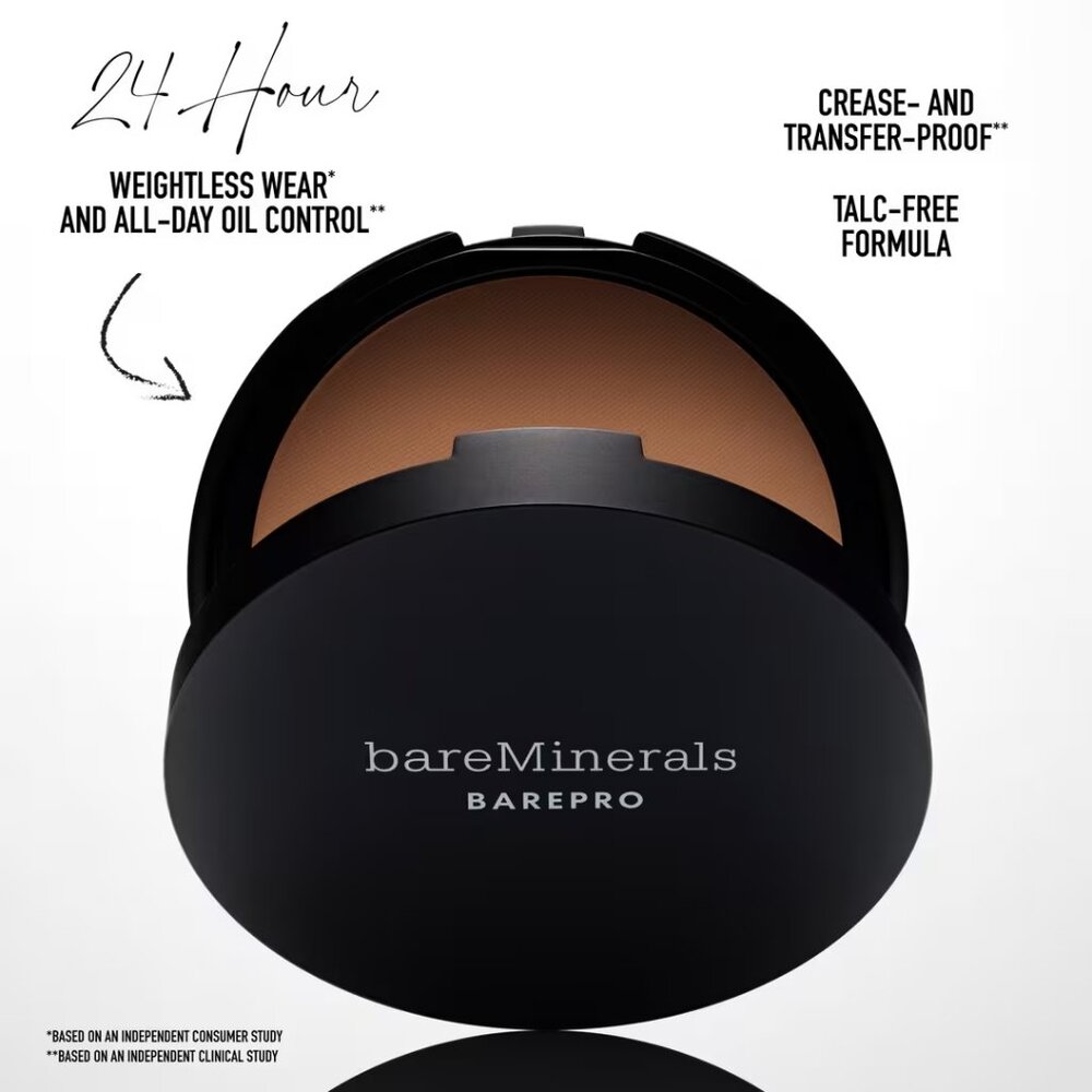 BAREPRO Talc-Free Matte Powder Foundation - Deep 50 Neutral - Picture 2 of 6